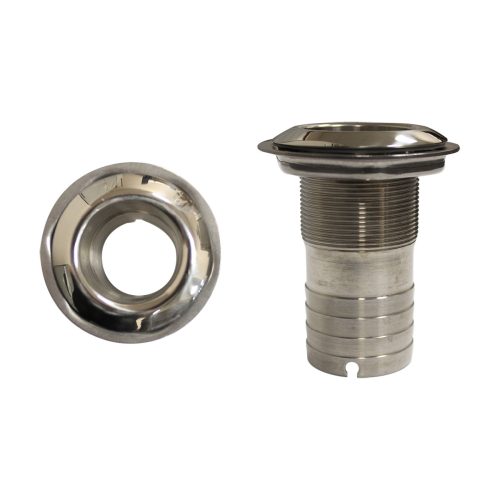 Marine Town® Skin Fittings - Mega Flow Stainless Steel