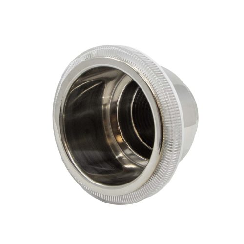 Stainless Steel Cup Holder With Or Without Blue LED Rim